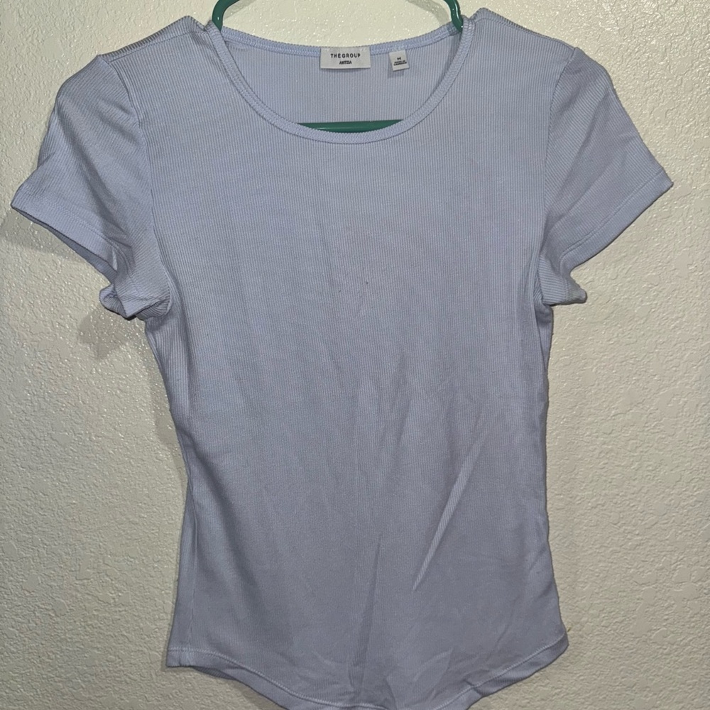 Aritzia Light Blue top